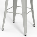 Fletcher 30 inch Metal Bar Stool (Set of 2)