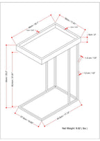 Gallagher C Side Table in Natural