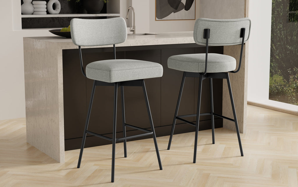 Giselle Swivel Bar Stool (Set of 2)