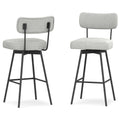 Giselle Swivel Bar Stool (Set of 2)
