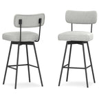 Giselle Swivel Bar Stool (Set of 2)