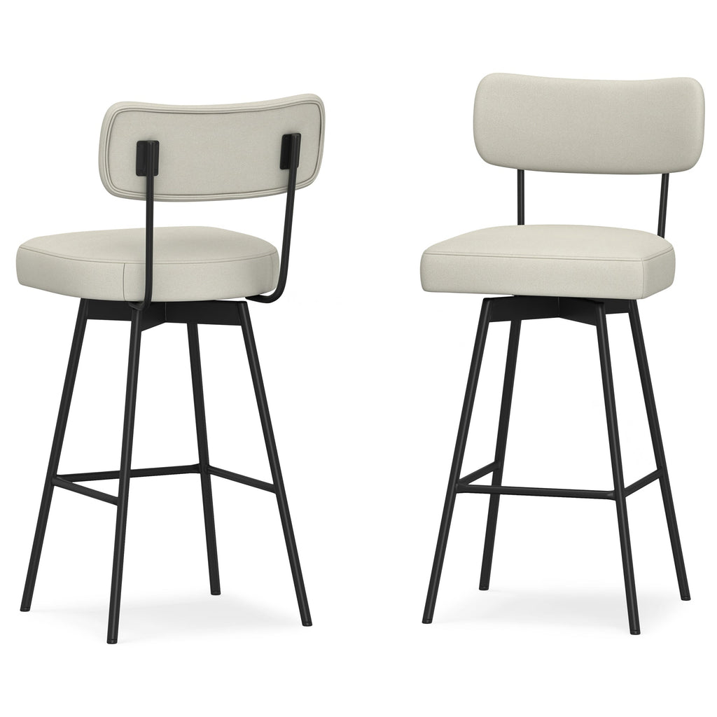 Giselle Swivel Bar Stool (Set of 2)