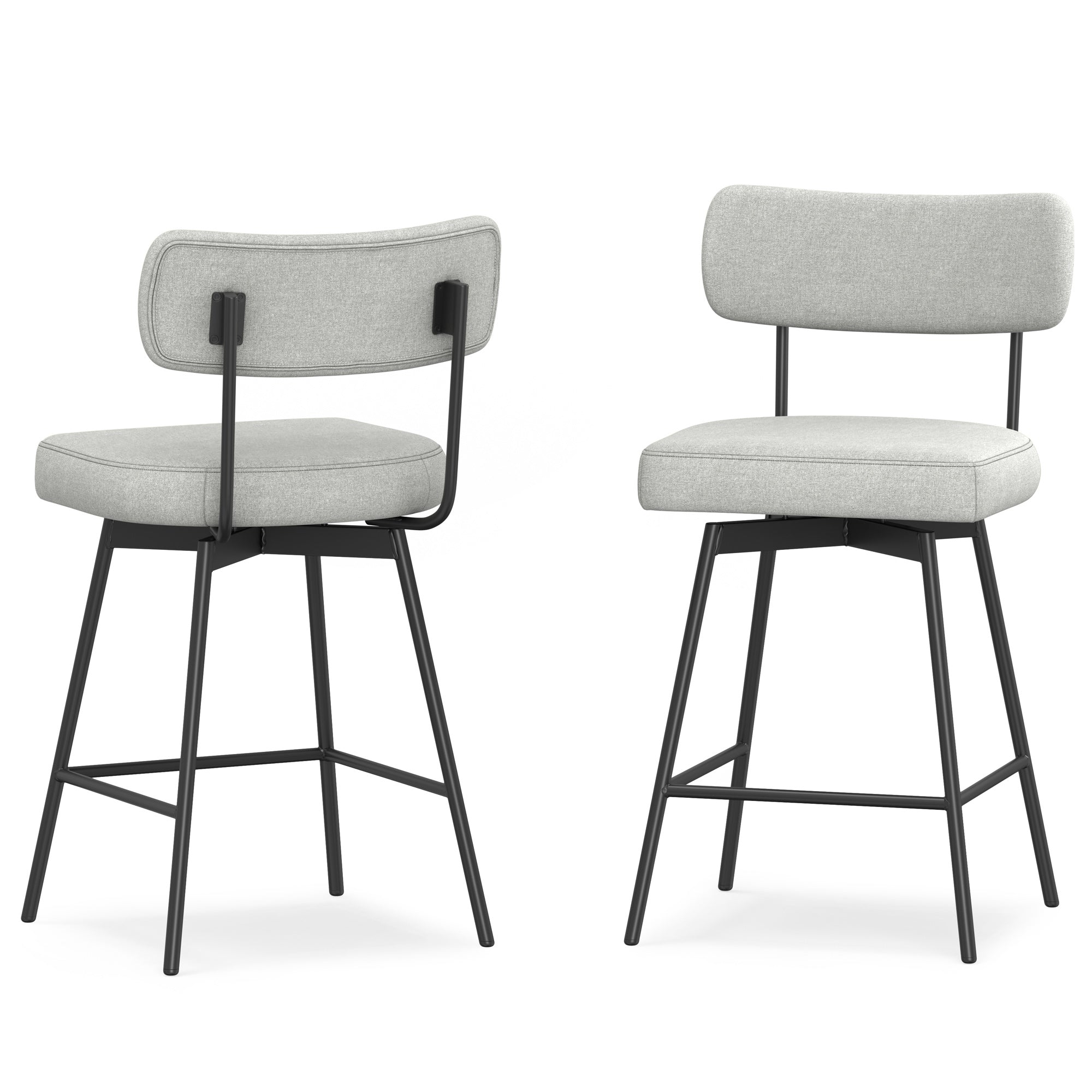 Giselle Swivel Counter Height Stool (Set of 2)
