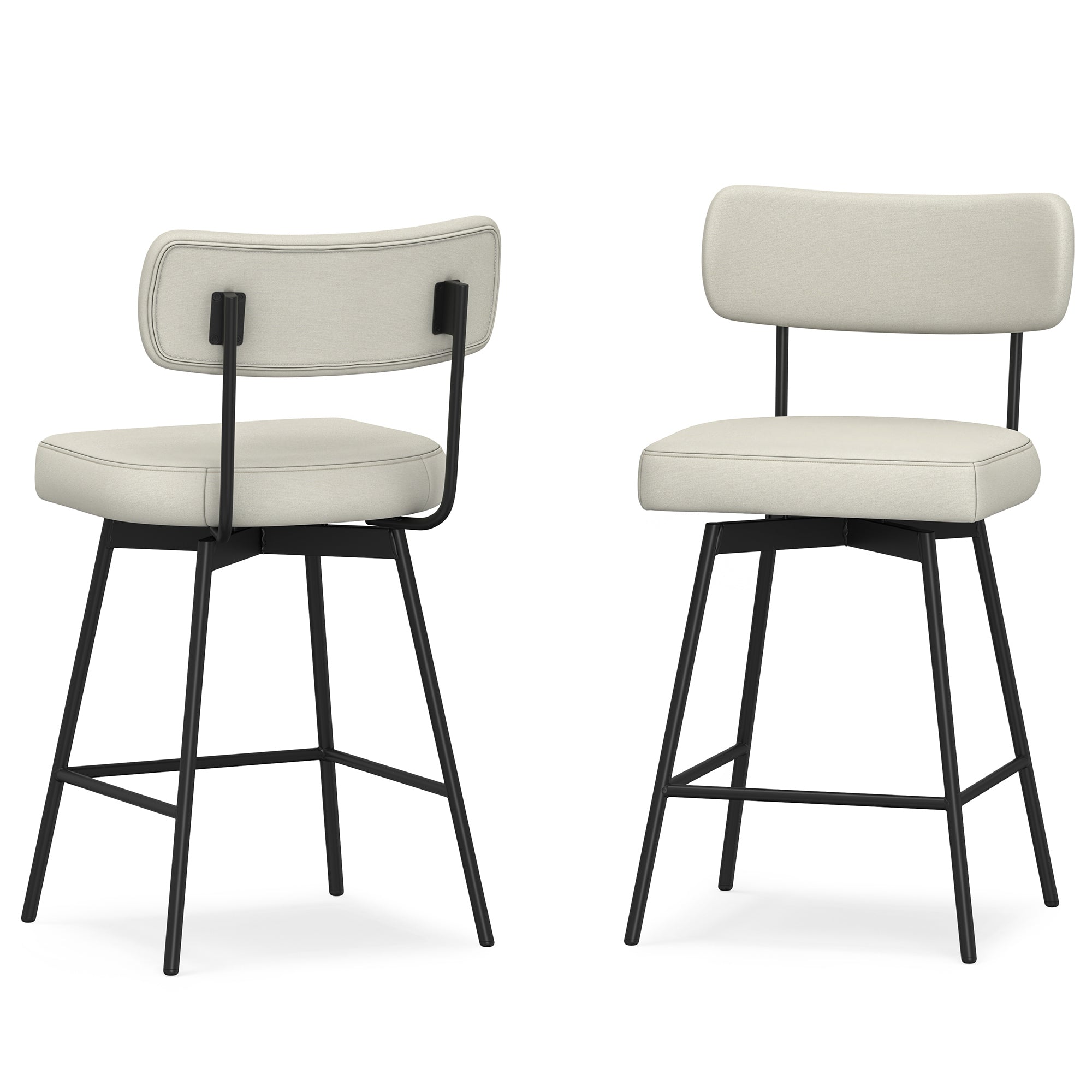 Giselle Swivel Counter Height Stool (Set of 2)