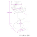 Goulding Adjustable Bar Stool