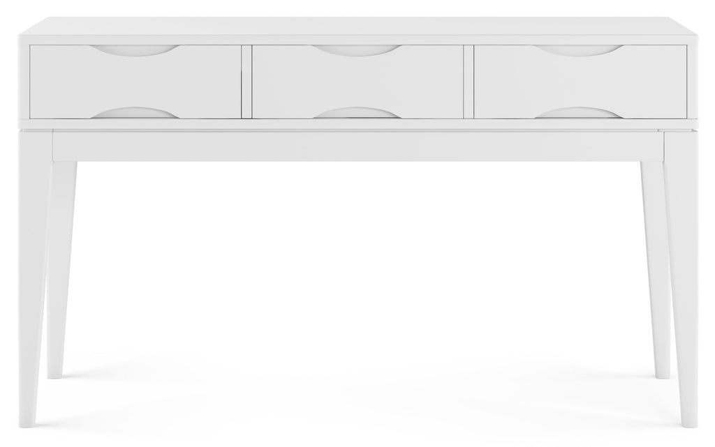 Harper Console Sofa Table in White