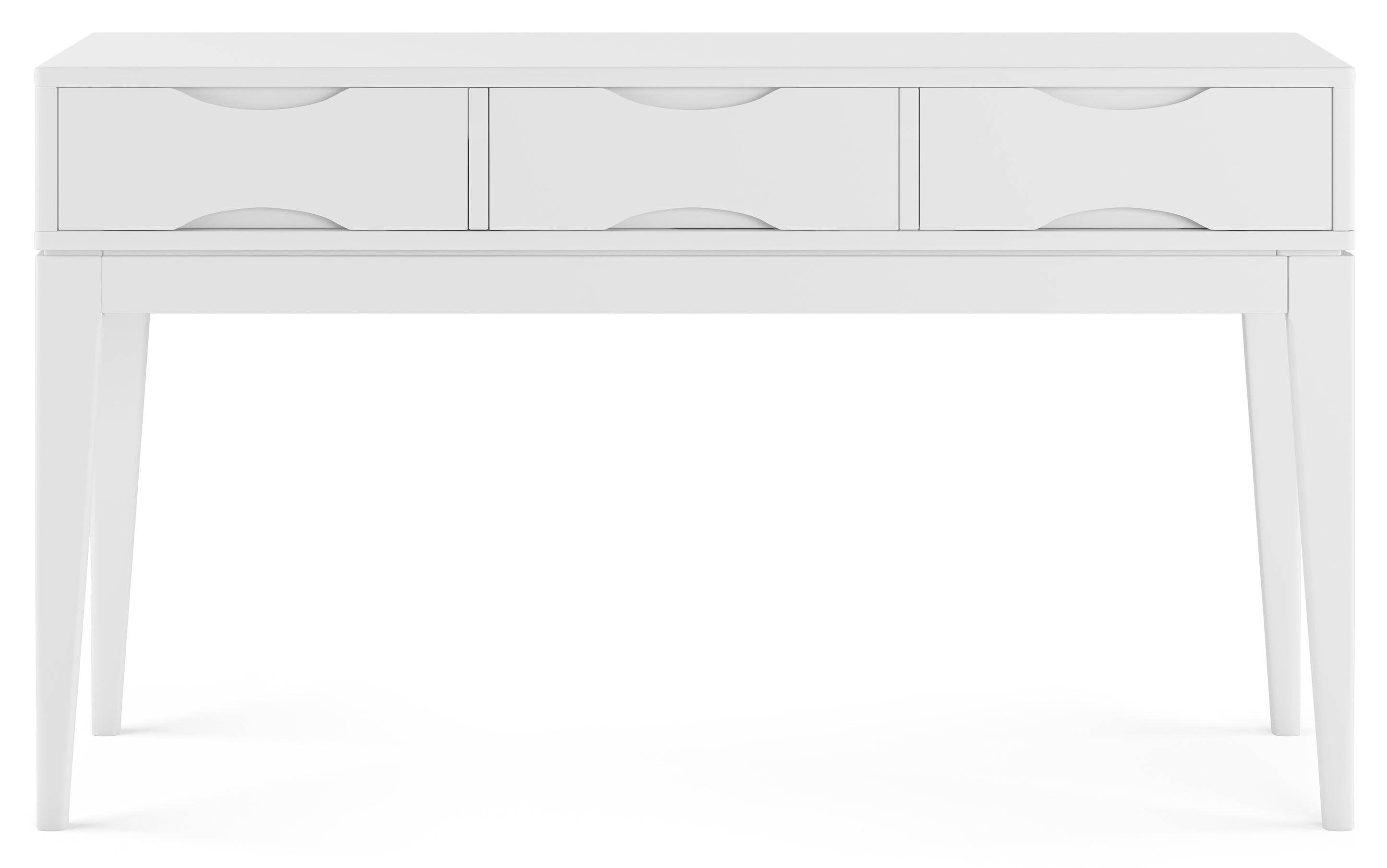 Harper Console Sofa Table in White