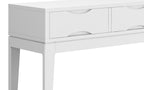 Harper Console Sofa Table in White