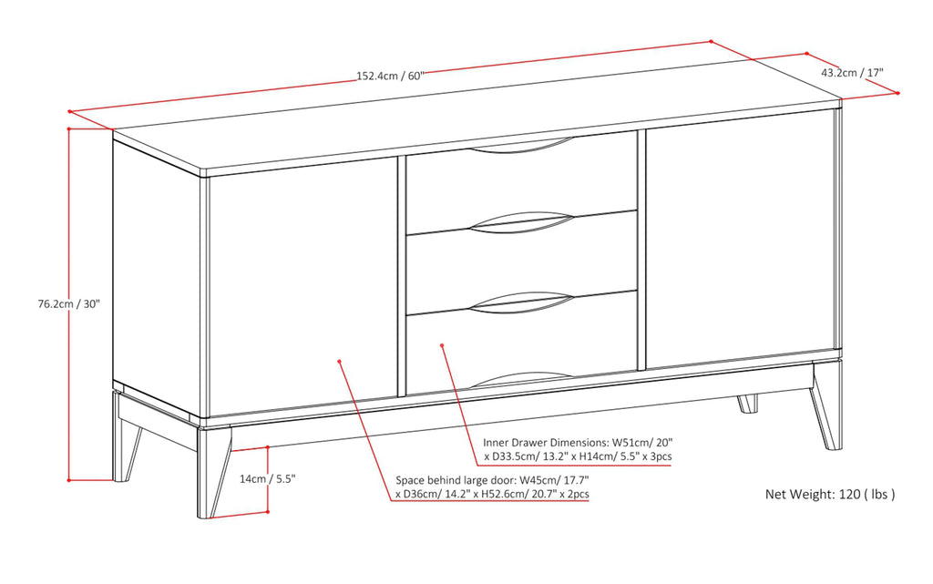 Harper Sideboard Buffet