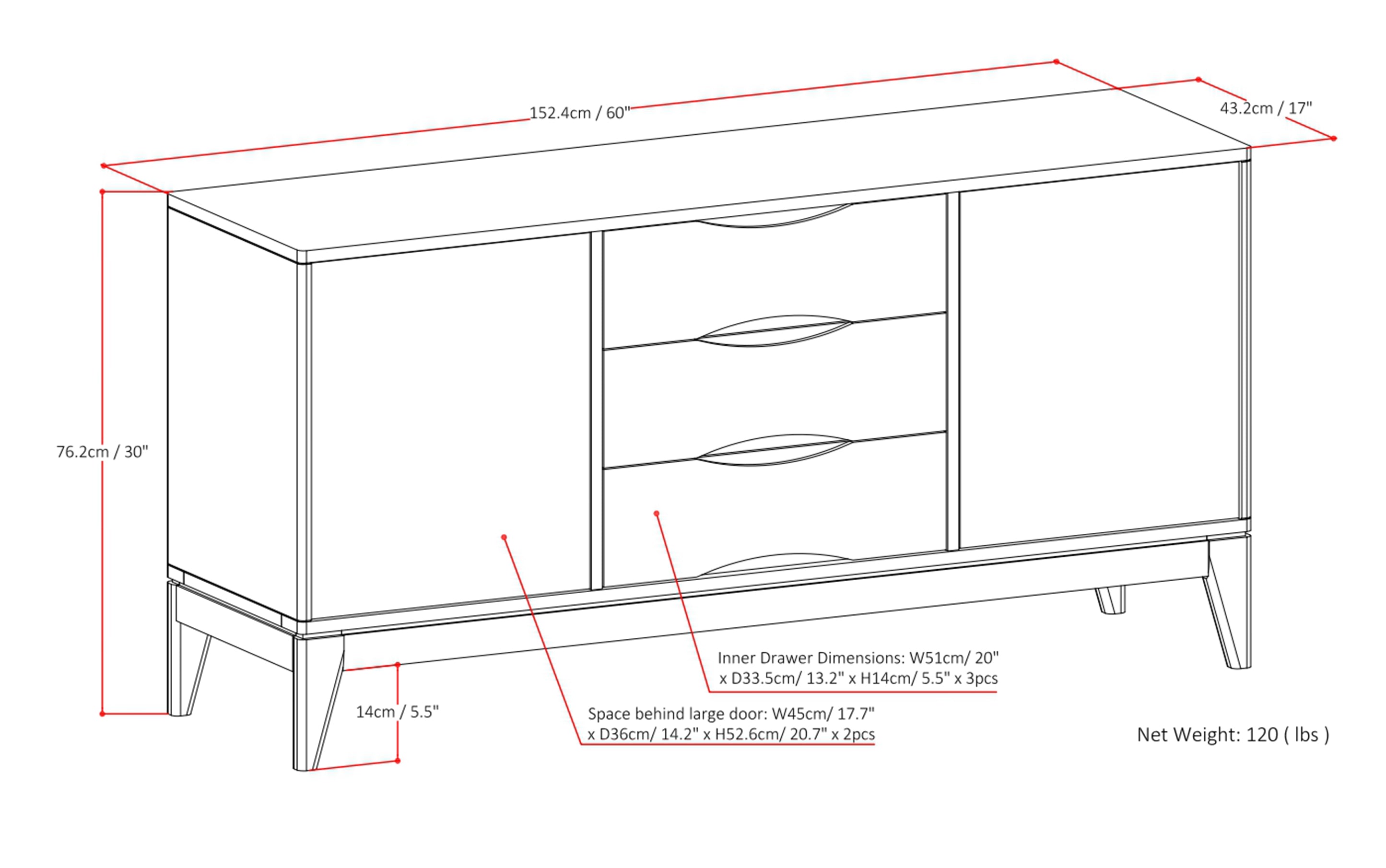 Harper Sideboard Buffet