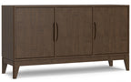 Harper 3 Door Sideboard Buffet / Storage Cabinet
