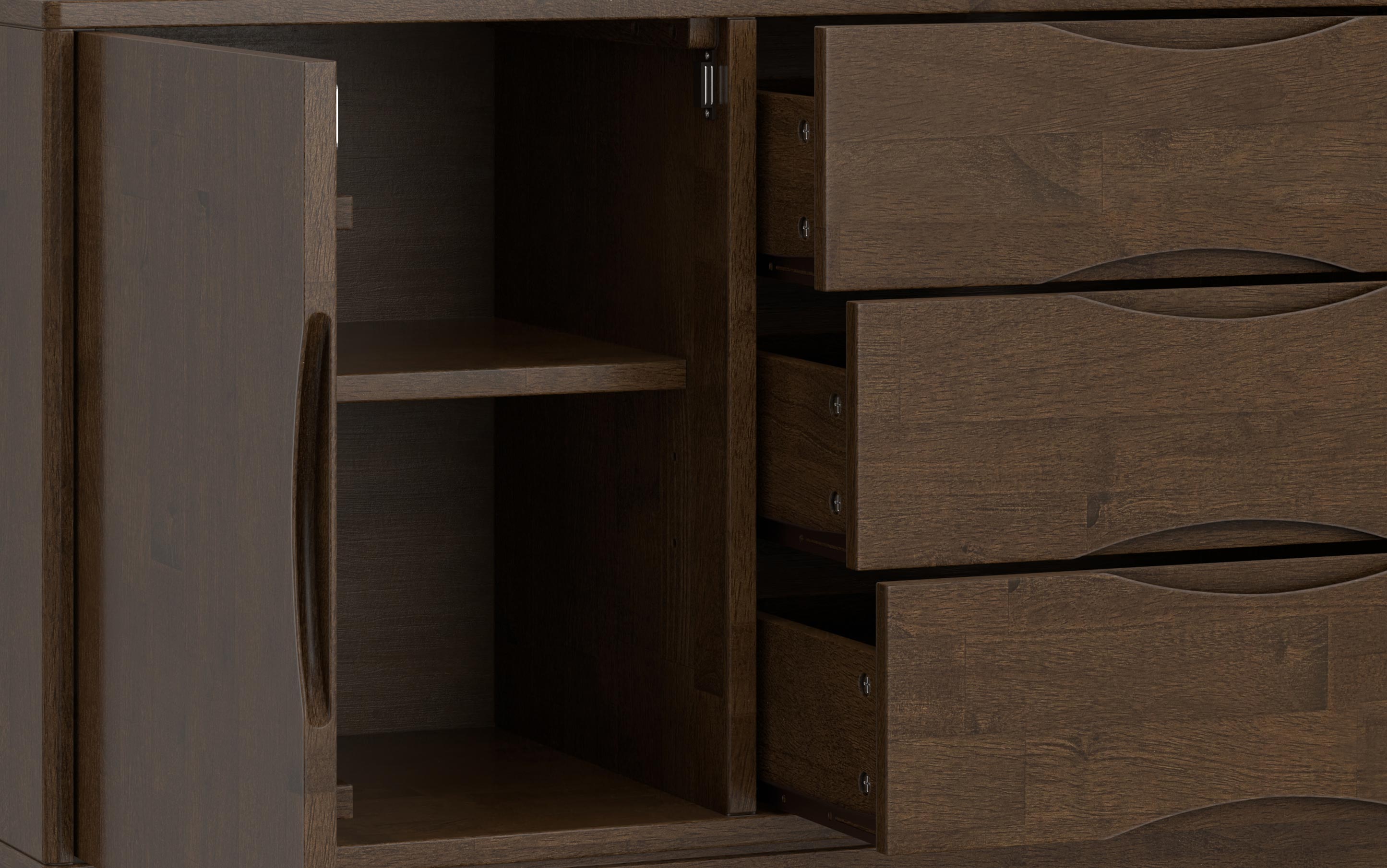 Harper 3 Drawer Sideboard