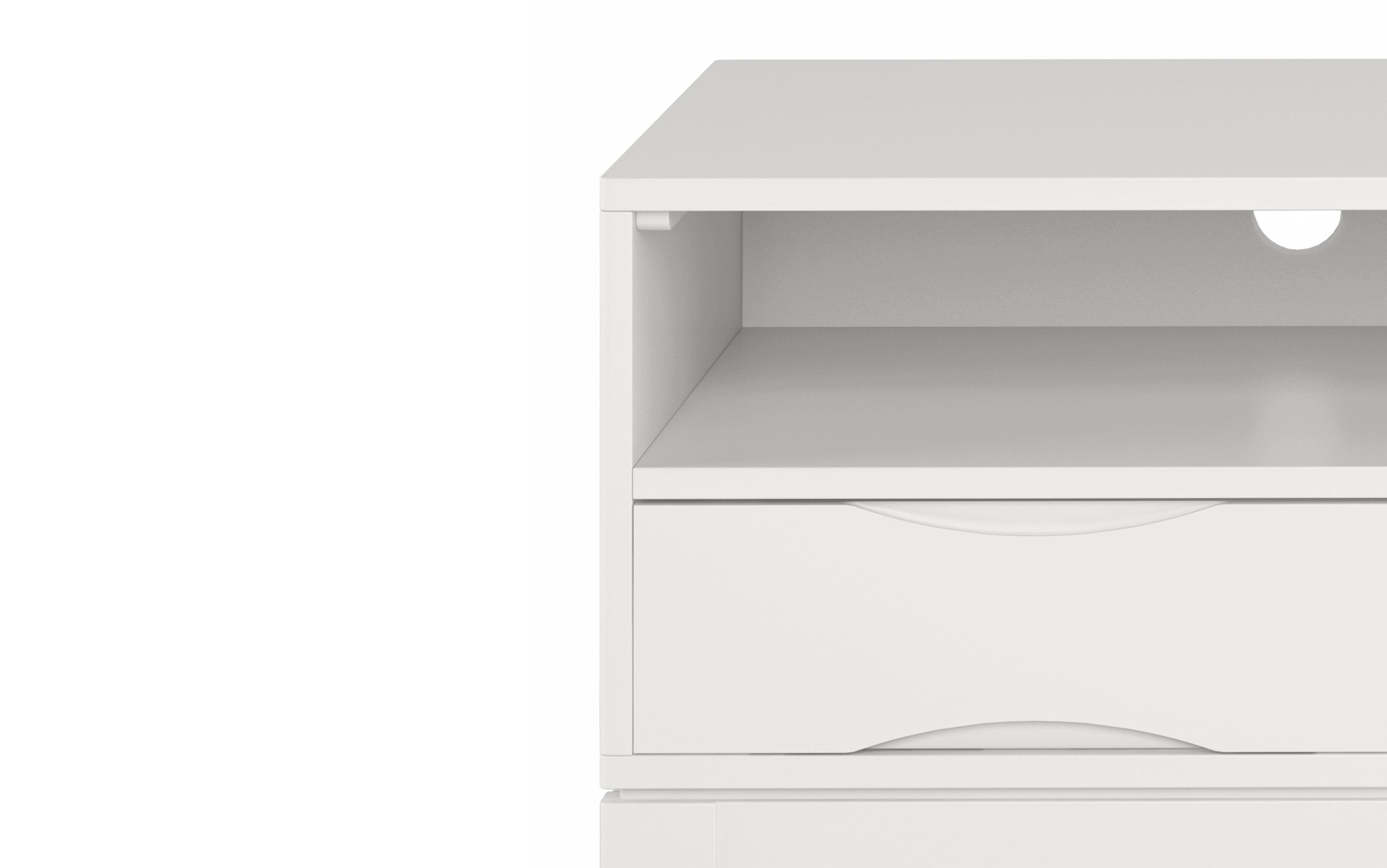 Harper TV Stand in White