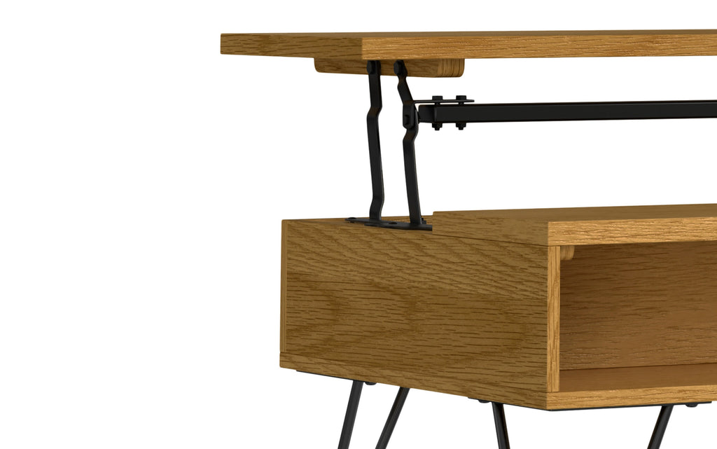 Hunter Lift Top Coffee Table in Oak