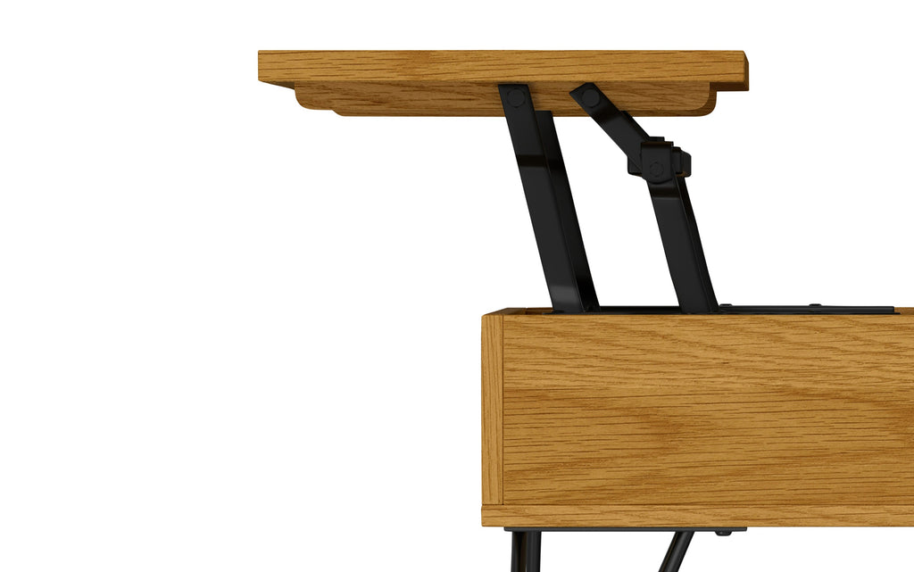 Hunter Lift Top Coffee Table in Oak