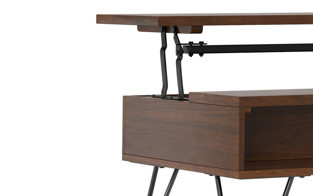 Hunter Lift Top Coffee Table in Walnut