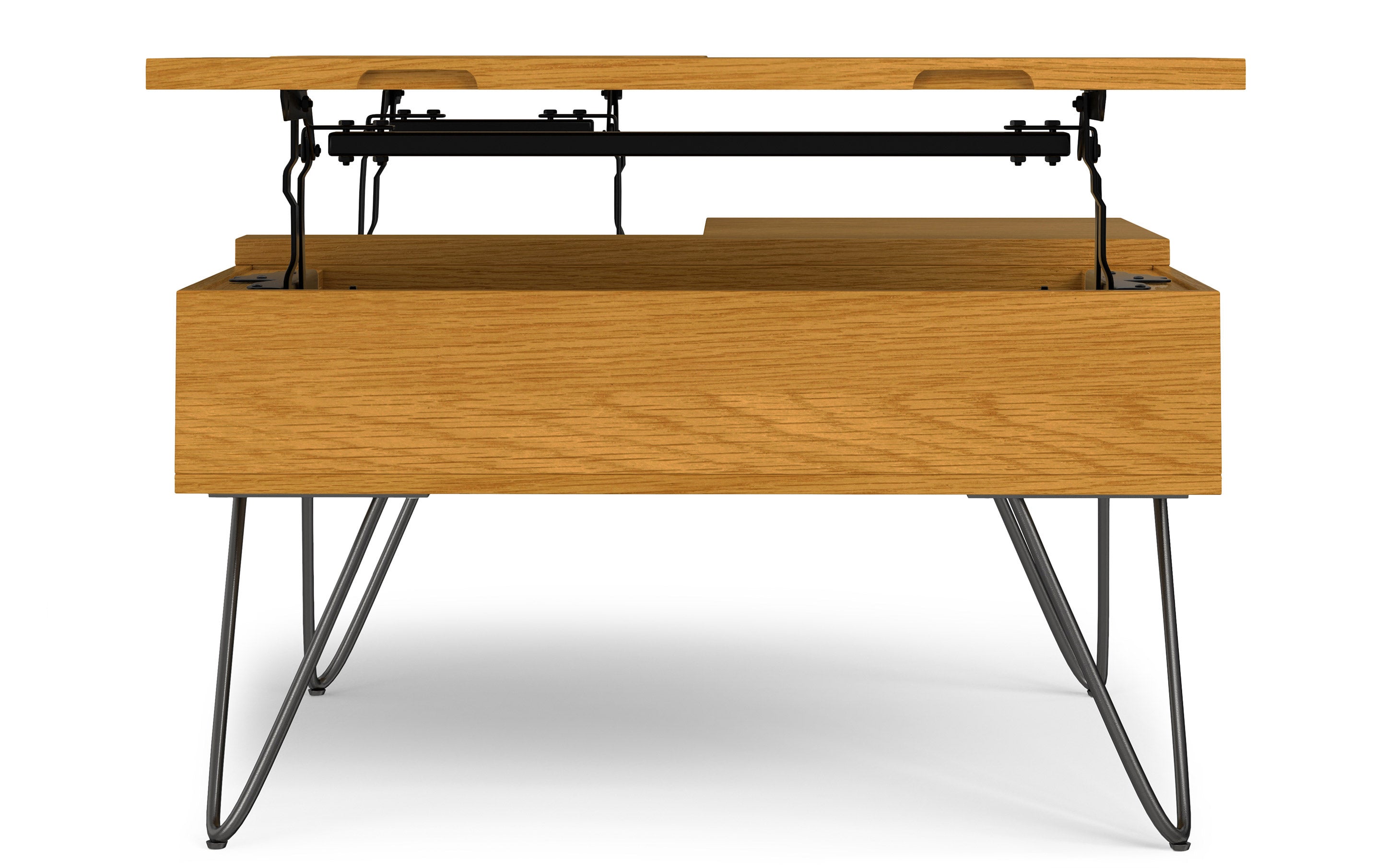 Hunter Lift Top Square Coffee Table in Oak