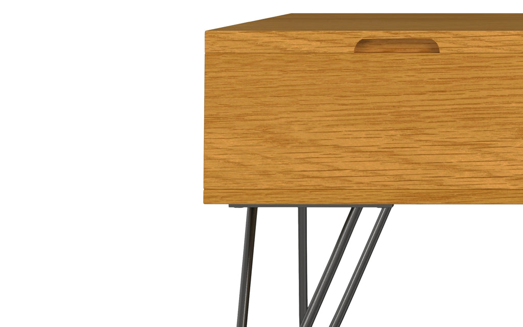 Hunter Lift Top Square Coffee Table in Oak