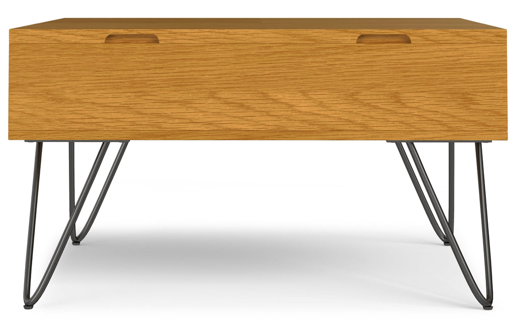 Hunter Lift Top Square Coffee Table in Oak