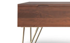 Hunter Lift Top Square Coffee Table in Mango