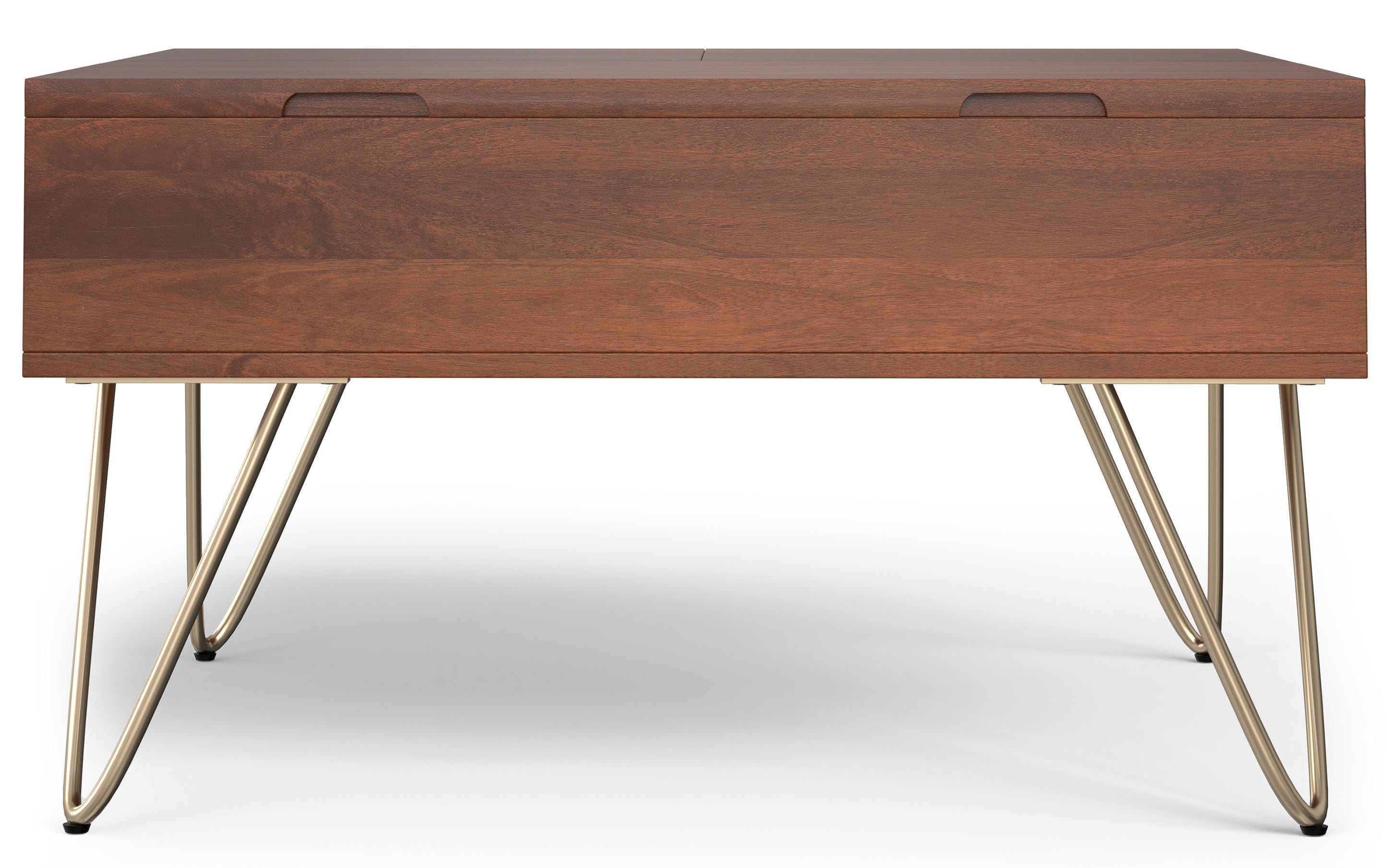 Hunter Lift Top Square Coffee Table in Mango