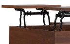 Hunter Lift Top Square Coffee Table in Mango