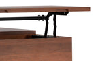 Hunter Lift Top Square Coffee Table in Mango