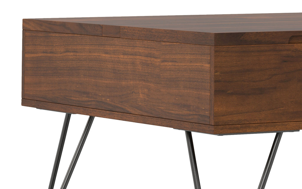 Hunter Lift Top Square Coffee Table in Walnut