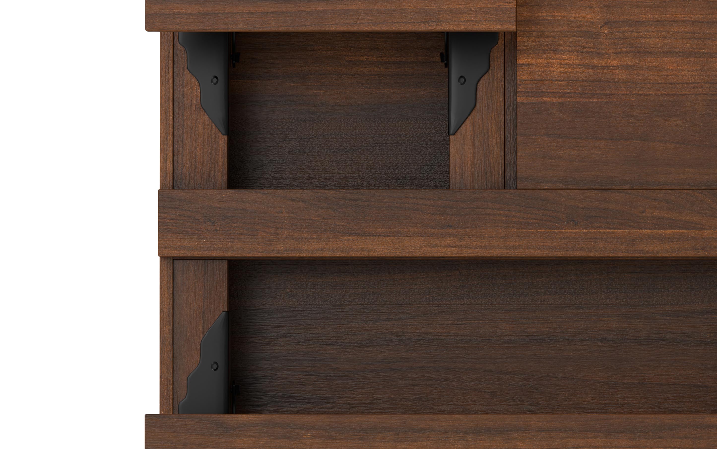 Hunter Lift Top Square Coffee Table in Walnut