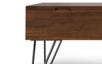 Hunter Lift Top Square Coffee Table in Walnut
