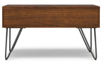 Hunter Lift Top Square Coffee Table in Walnut