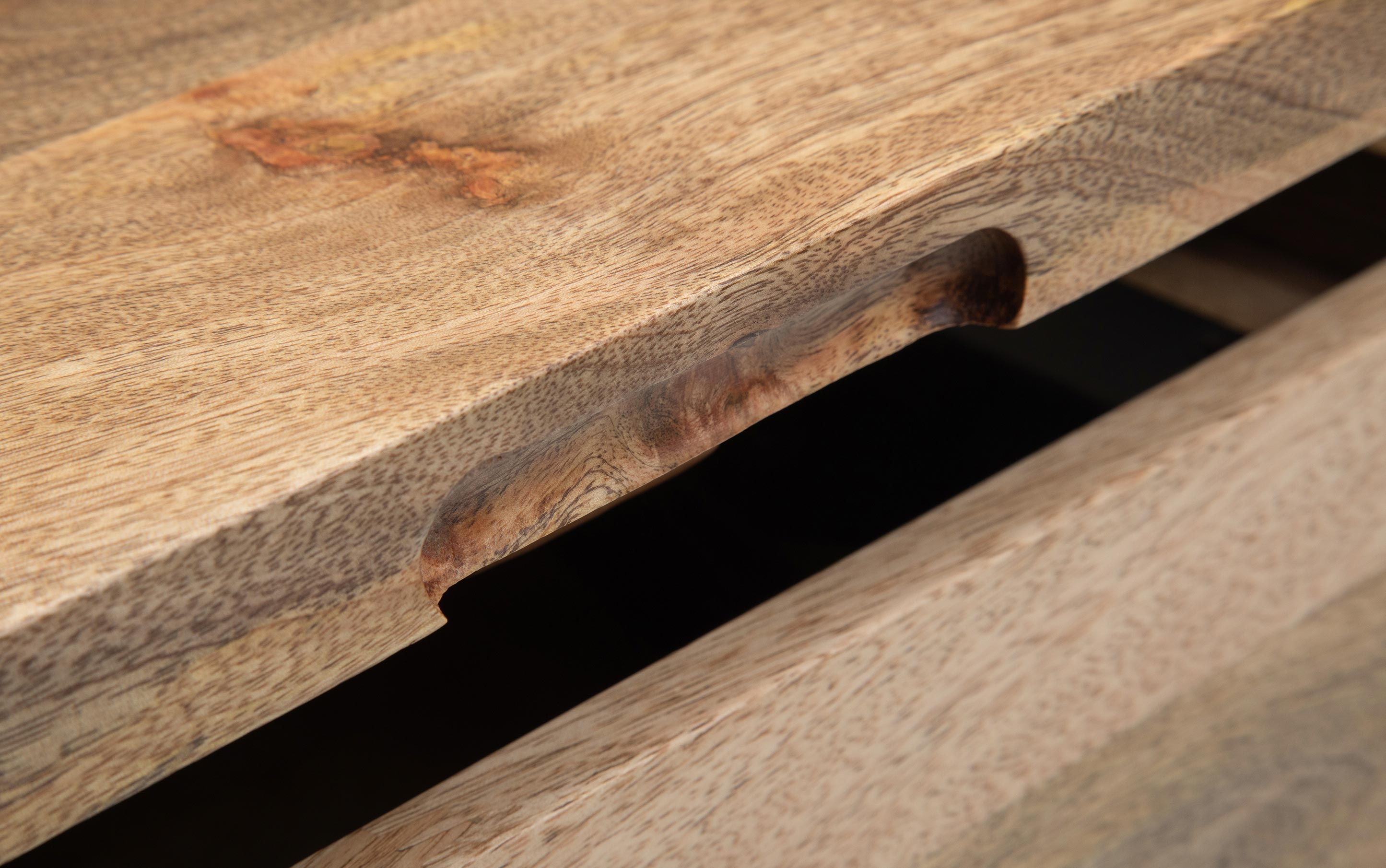 Hunter Lift Top Square Coffee Table in Mango