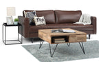 Hunter Lift Top Square Coffee Table in Mango