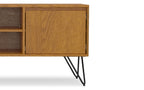 Hunter TV Media Stand in Oak