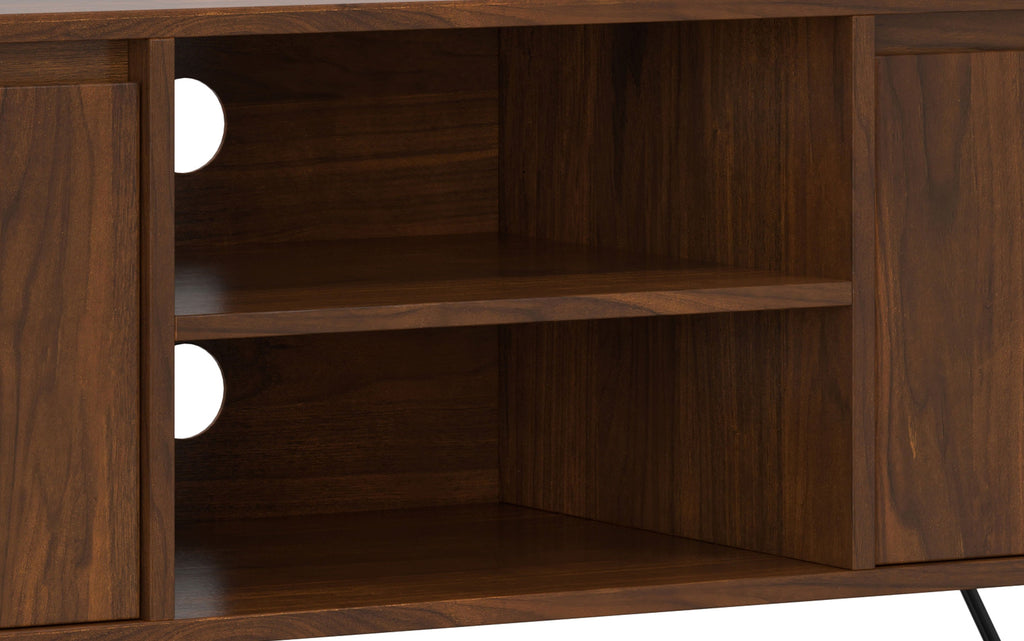 Hunter TV Media Stand in Walnut