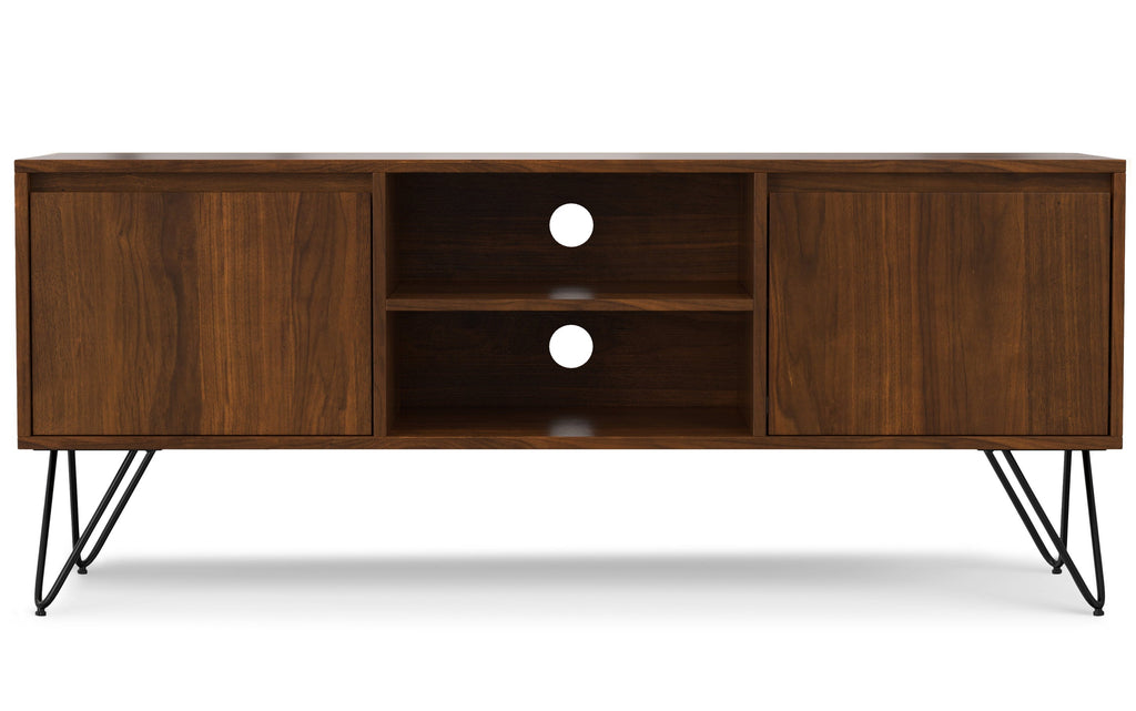 Hunter TV Media Stand in Walnut