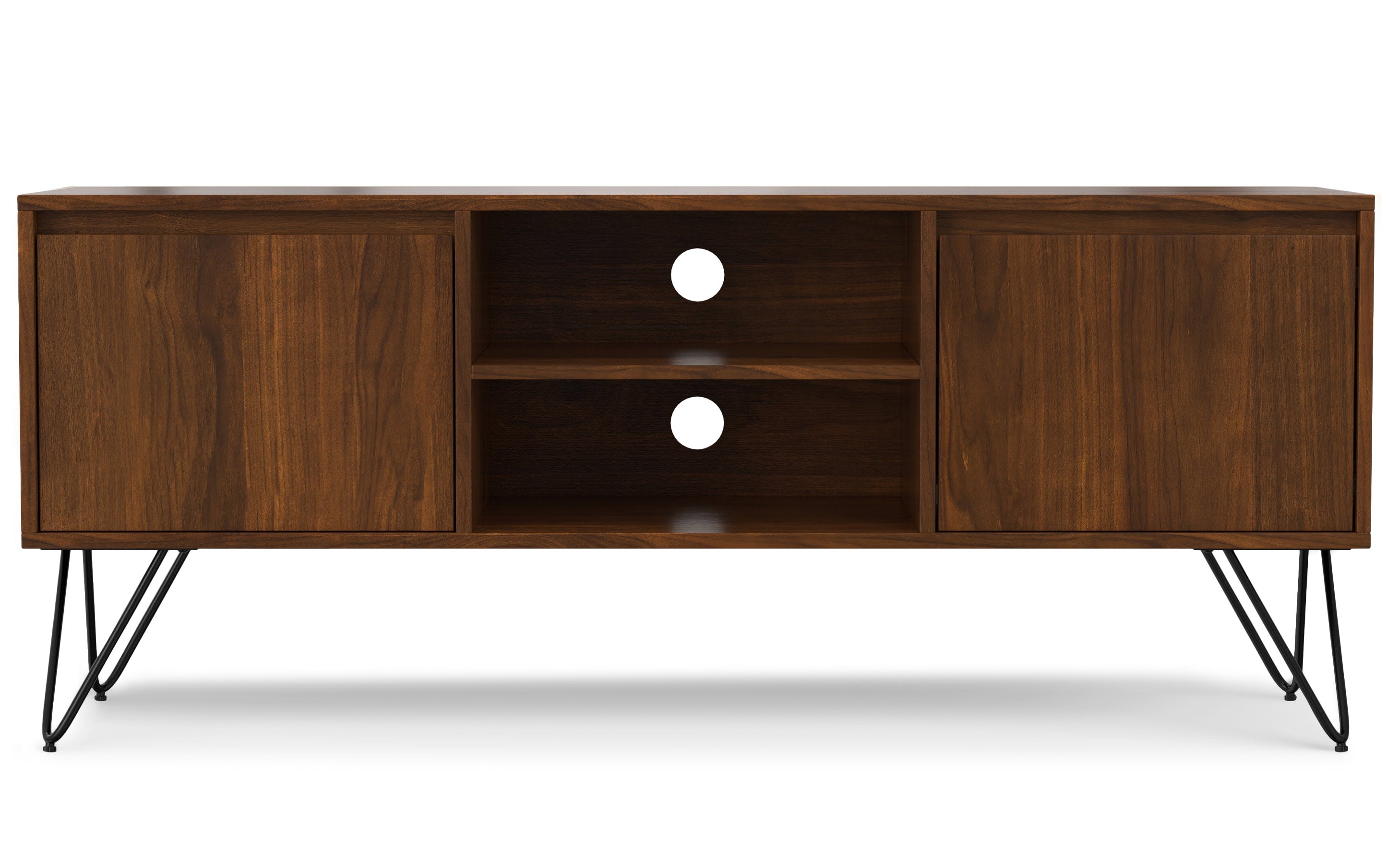 Hunter TV Media Stand in Walnut