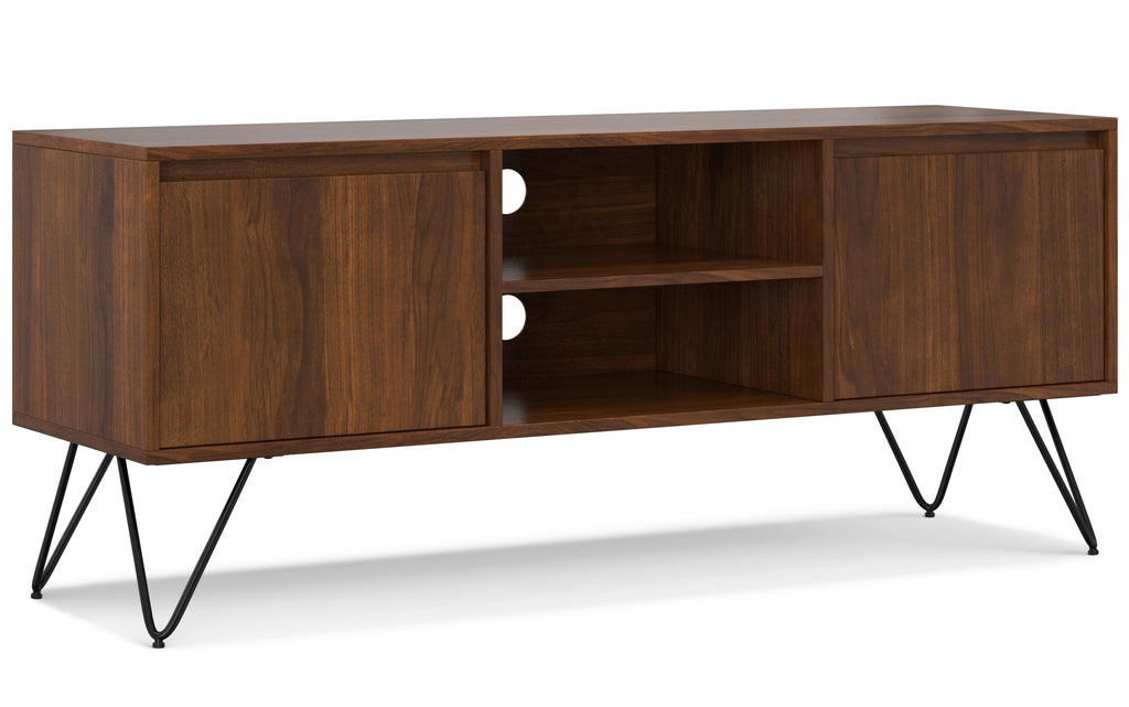 Hunter TV Media Stand in Walnut
