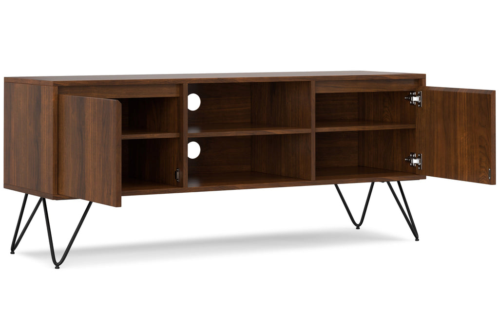Hunter TV Media Stand in Walnut
