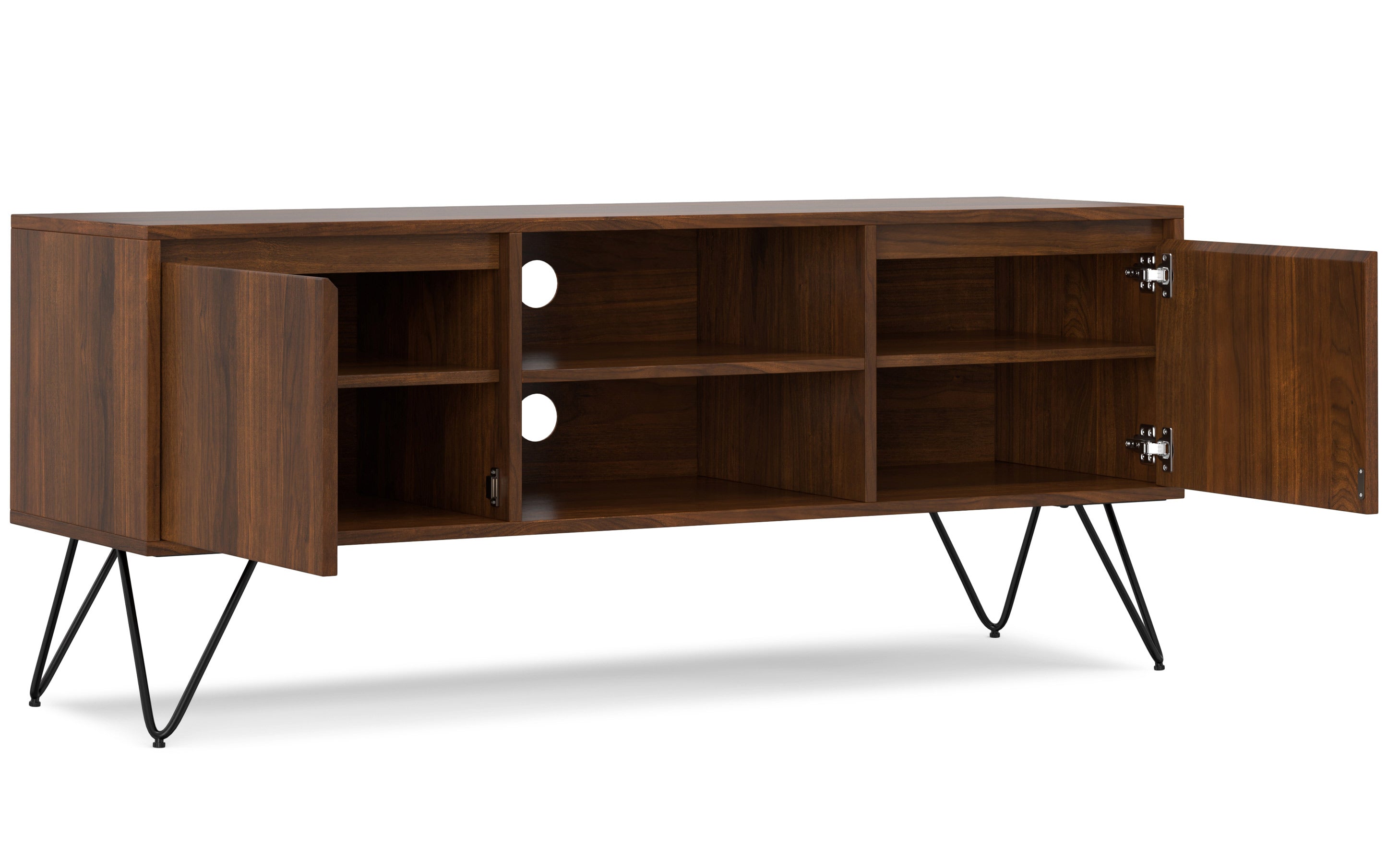 Hunter TV Media Stand in Walnut