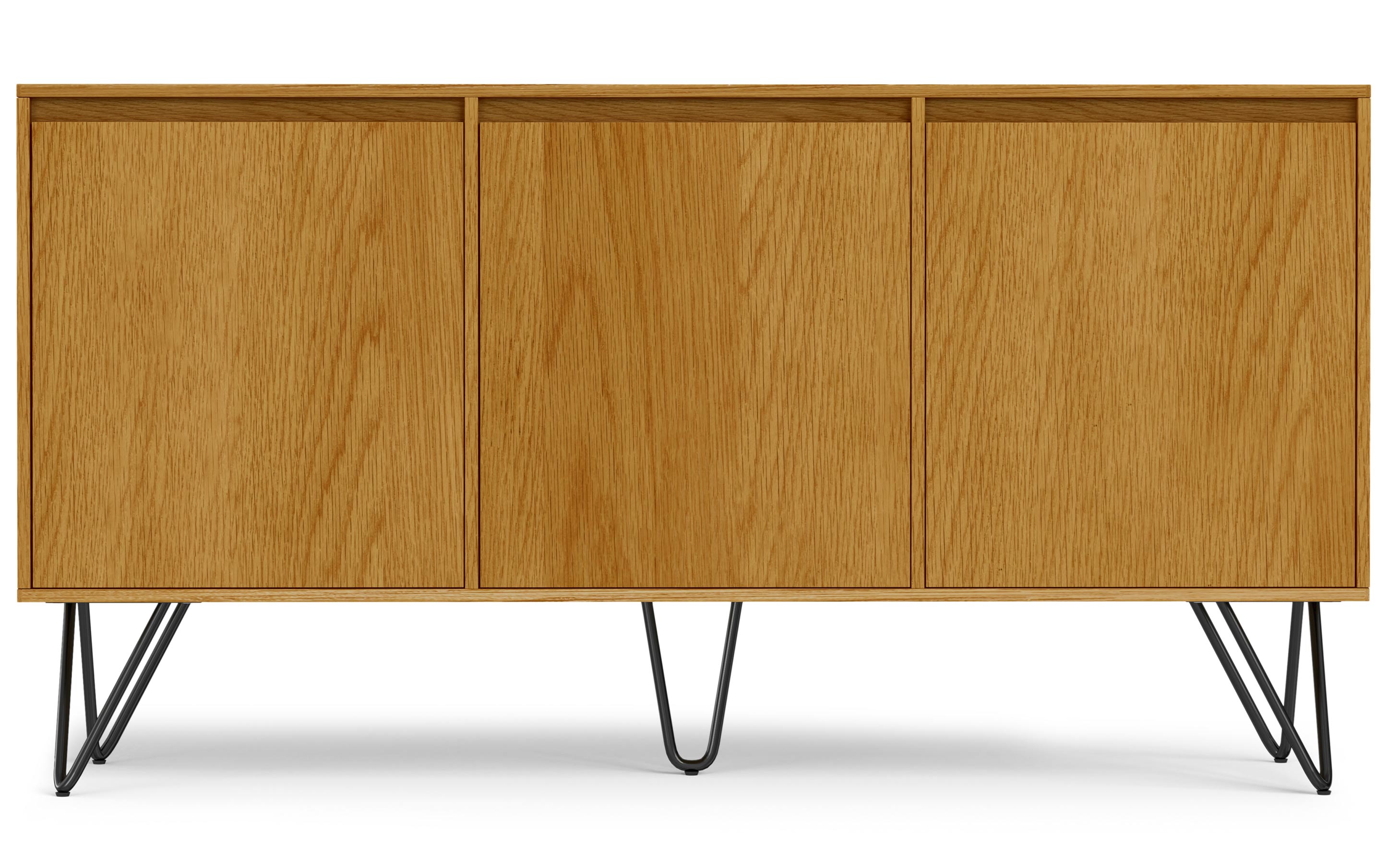 Hunter 3 Door Sideboard Buffet in Oak