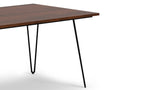 Hunter Dining Table in Umber Brown