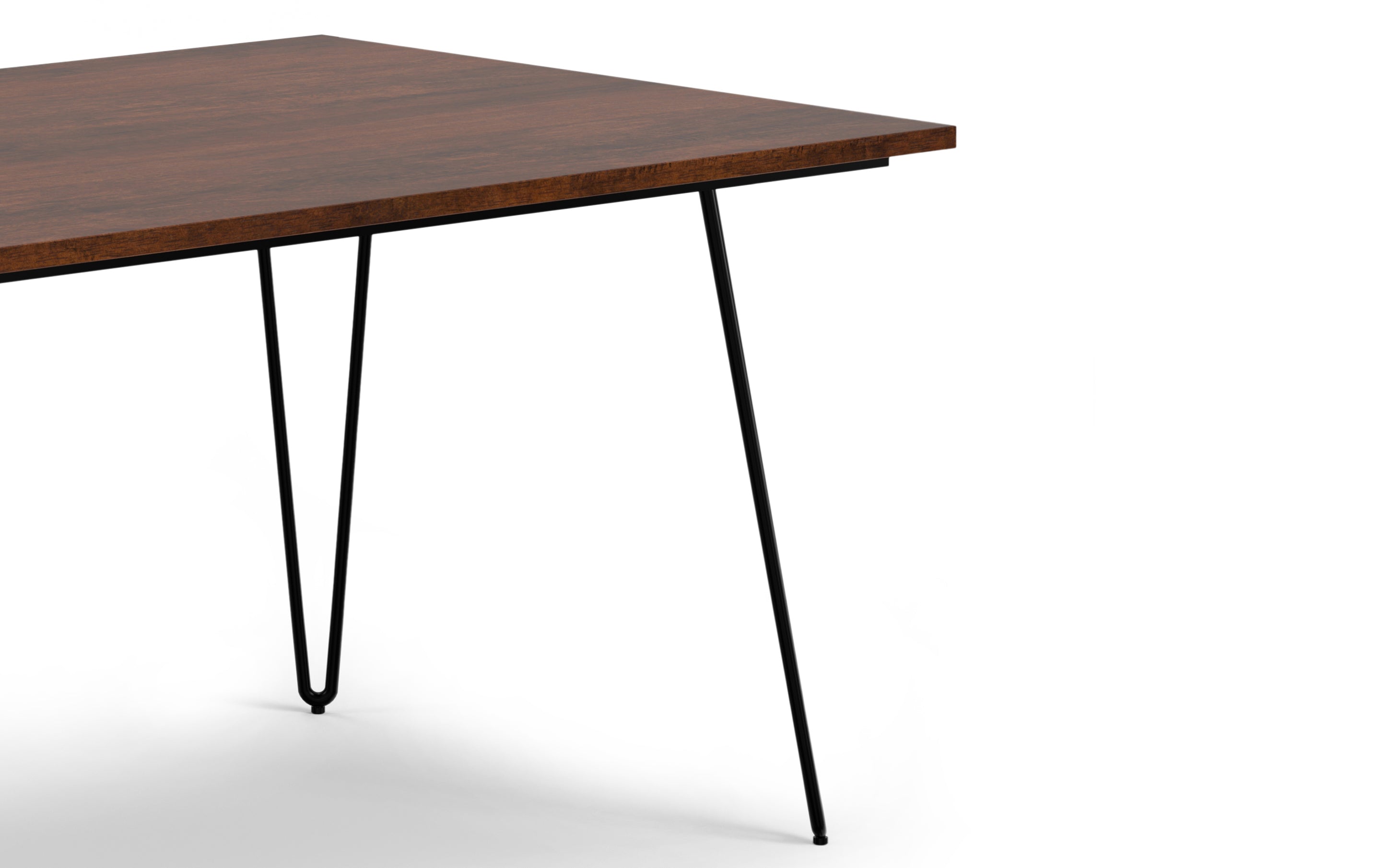 Hunter Dining Table in Umber Brown