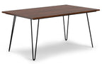 Hunter Dining Table in Umber Brown