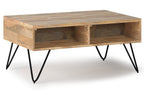 Hunter Small Lift Top Coffee Table in Mango