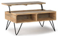 Hunter Small Lift Top Coffee Table in Mango