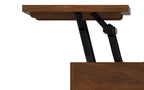 Hunter Small Lift Top Coffee Table in Walnut