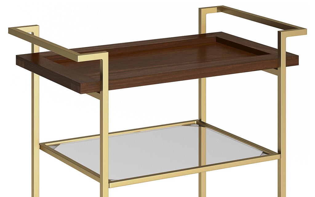 Jace 26 inch Bar Cart in Mango