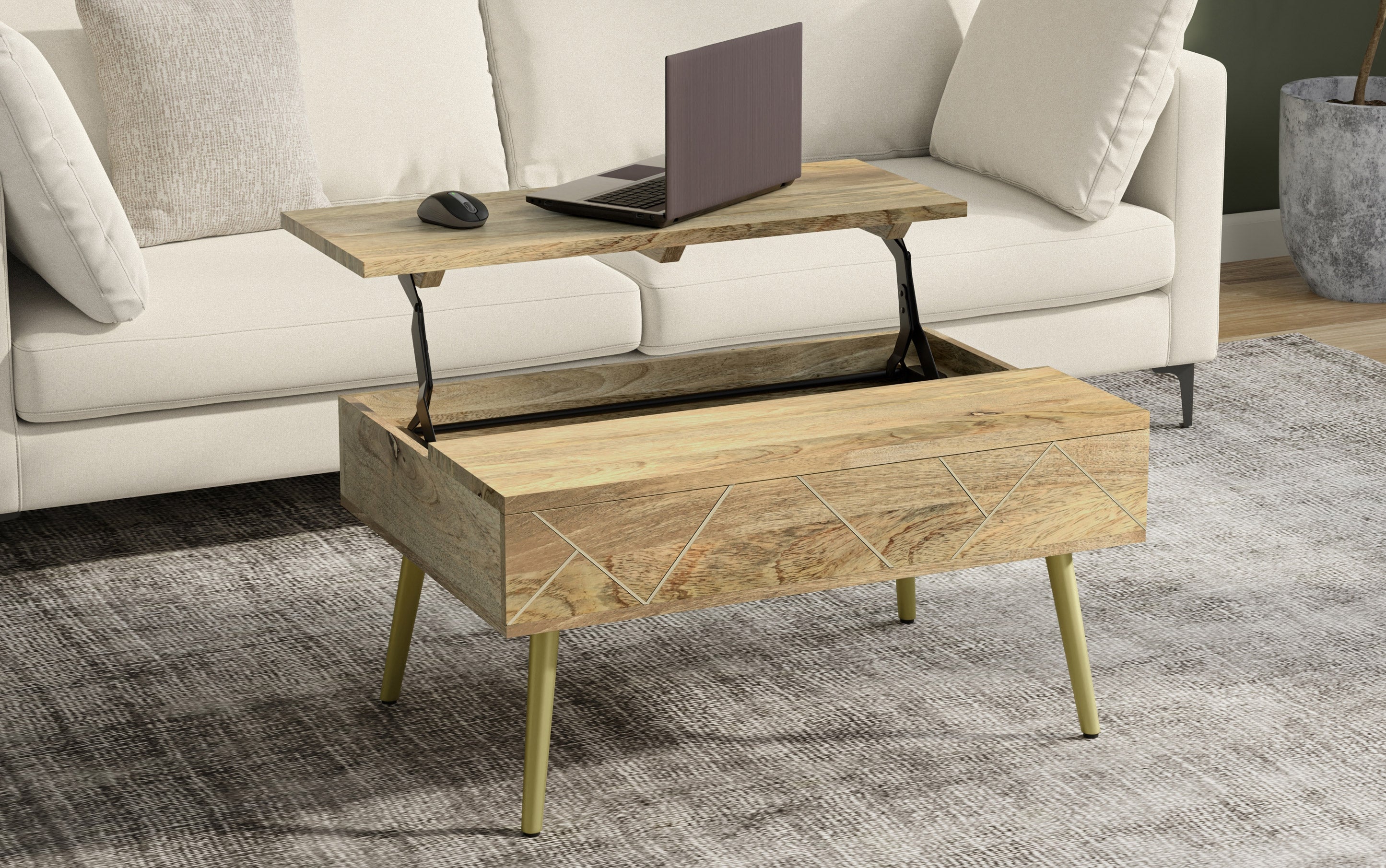 Jager Lift Top Coffee Table