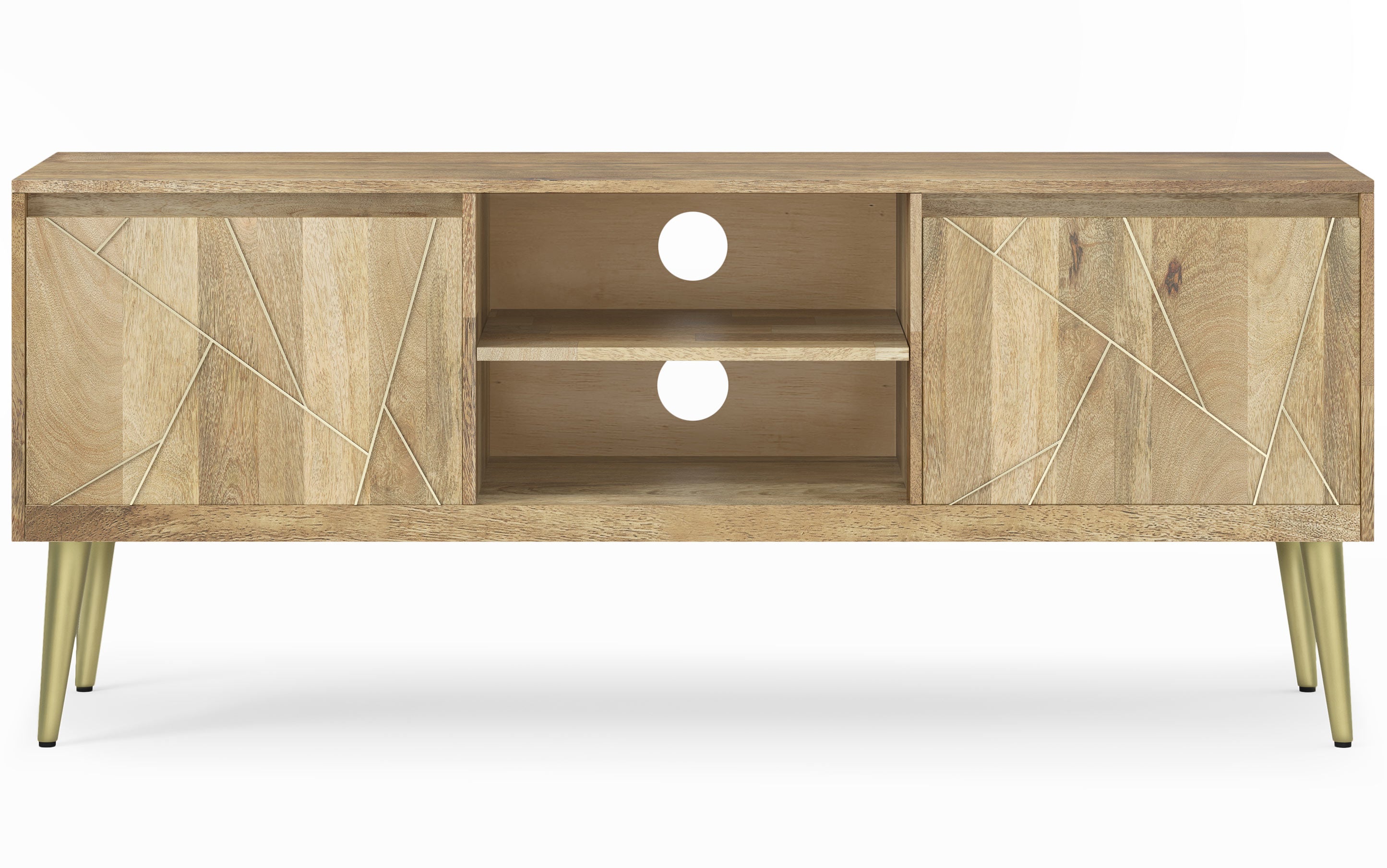 Jager TV Media Stand in Mango